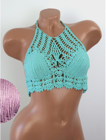 Dreamscape Lacy Aura: Charming Reverie - Топ В'язаний Гачком