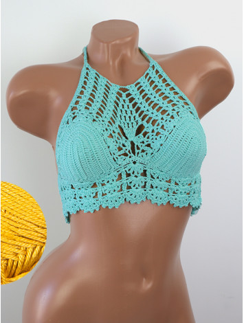 Dreamscape Lacy Aura: Charming Reverie - Топ В'язаний Гачком