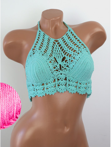 Dreamscape Lacy Aura: Charming Reverie - Топ В'язаний Гачком