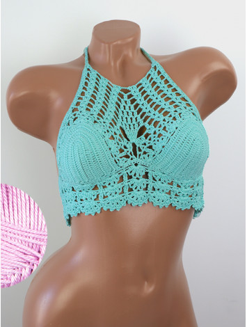 Dreamscape Lacy Aura: Charming Reverie - Топ В'язаний Гачком