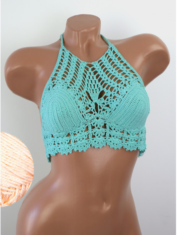 Dreamscape Lacy Aura: Charming Reverie - Топ В'язаний Гачком