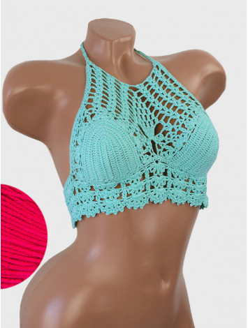 Dreamscape Lacy Aura: Charming Reverie - Топ В'язаний Гачком