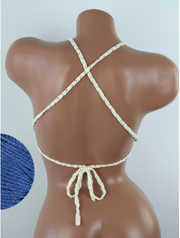 Crossback Bralette: Serene Harmony - Топ В'язаний Гачком