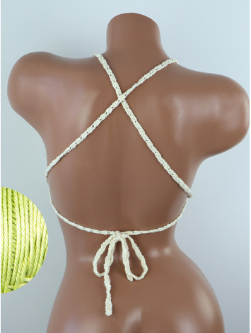 Crossback Bralette: Serene Harmony - Топ В'язаний Гачком