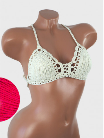 Crossback Bralette: Serene Harmony - Топ В'язаний Гачком