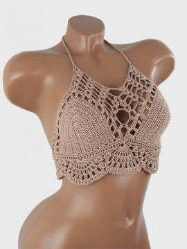 The Song of Spring: Meadows Awaken - Crochet Bikini Top