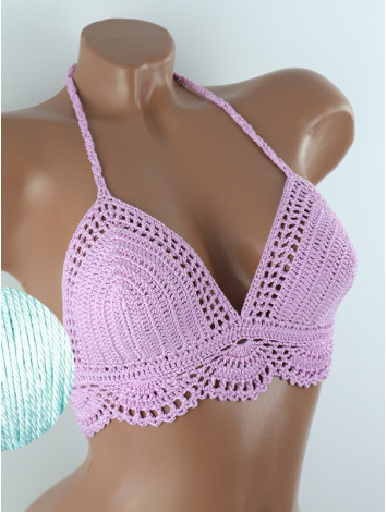 Tale of Coral Gardens: Oceanic Crystal - Топ Вязаный Крючком