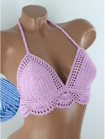 Tale of Coral Gardens: Oceanic Crystal - Топ Вязаный Крючком