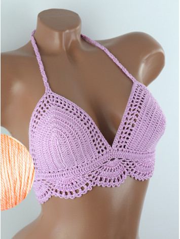 Tale of Coral Gardens: Oceanic Crystal - Топ Вязаный Крючком