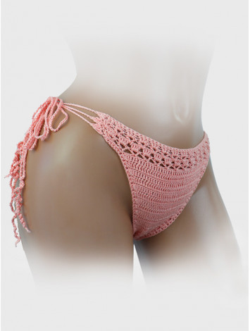 Sun-kissed Sands: Tropic Bliss Bikini - Crochet Bikini Bottom