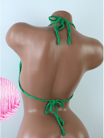 Mirage of Moonlit Island: Seaside Sunset - Топ В'язаний Гачком