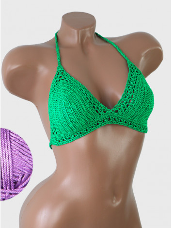 Mirage of Moonlit Island: Seaside Sunset - Топ В'язаний Гачком