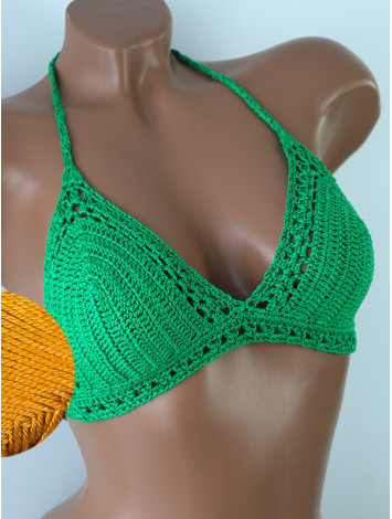 Mirage of Moonlit Island: Seaside Sunset - Топ В'язаний Гачком