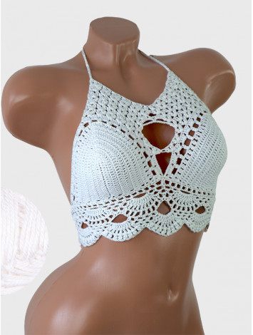 Murmuring Garden: Petal-Soft Secrets - Топ В'язаний Гачком