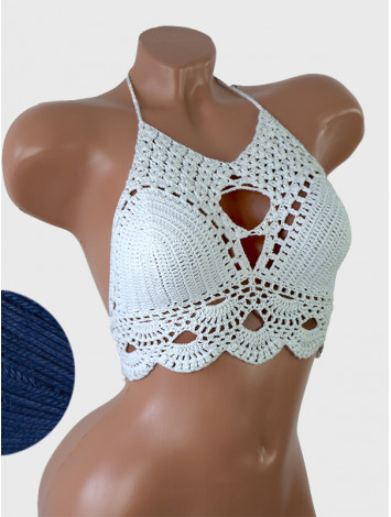 Murmuring Garden: Petal-Soft Secrets - Топ В'язаний Гачком