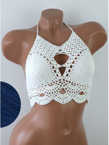 Murmuring Garden: Petal-Soft Secrets - Топ В'язаний Гачком