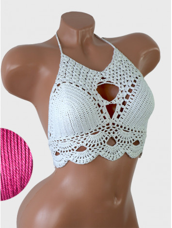 Murmuring Garden: Petal-Soft Secrets - Топ В'язаний Гачком