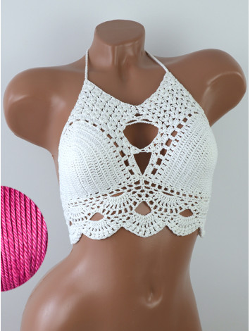 Murmuring Garden: Petal-Soft Secrets - Топ В'язаний Гачком