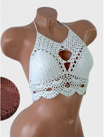 Murmuring Garden: Petal-Soft Secrets - Топ В'язаний Гачком