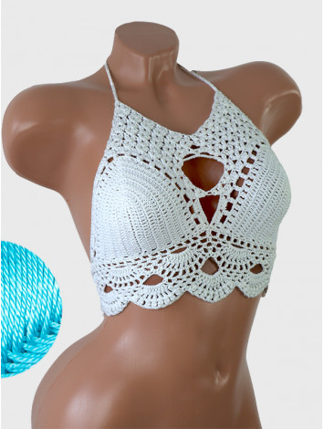 Murmuring Garden: Petal-Soft Secrets - Топ В'язаний Гачком