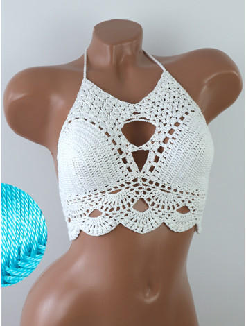 Murmuring Garden: Petal-Soft Secrets - Топ В'язаний Гачком