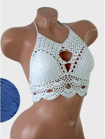 Murmuring Garden: Petal-Soft Secrets - Топ В'язаний Гачком