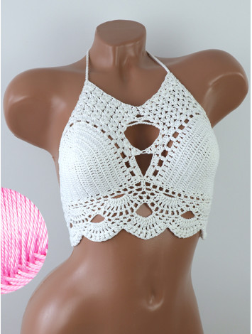 Murmuring Garden: Petal-Soft Secrets - Топ В'язаний Гачком