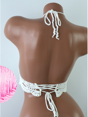 Murmuring Garden: Petal-Soft Secrets - Топ В'язаний Гачком