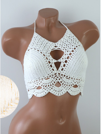 Murmuring Garden: Petal-Soft Secrets - Топ В'язаний Гачком