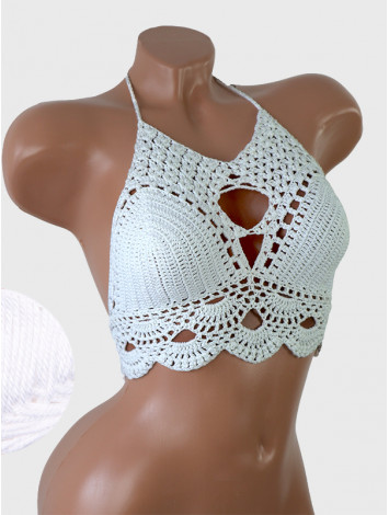 Murmuring Garden: Petal-Soft Secrets - Топ В'язаний Гачком