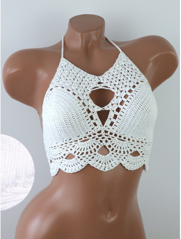 Murmuring Garden: Petal-Soft Secrets - Топ В'язаний Гачком