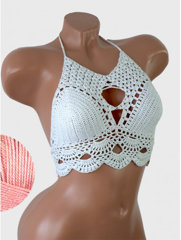 Murmuring Garden: Petal-Soft Secrets - Топ В'язаний Гачком