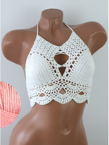 Murmuring Garden: Petal-Soft Secrets - Топ В'язаний Гачком