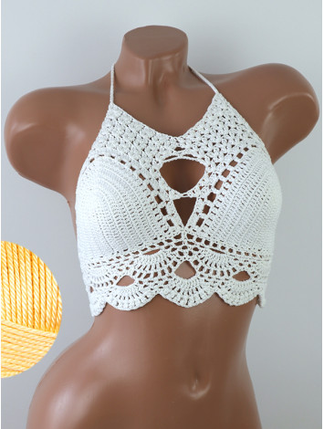 Murmuring Garden: Petal-Soft Secrets - Топ В'язаний Гачком