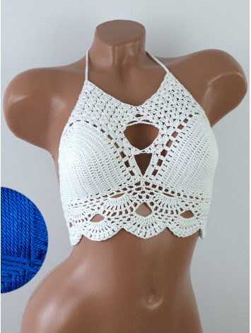 Murmuring Garden: Petal-Soft Secrets - Топ В'язаний Гачком