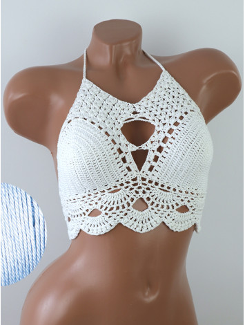 Murmuring Garden: Petal-Soft Secrets - Топ В'язаний Гачком