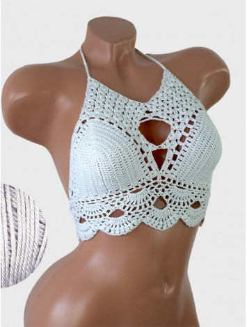 Murmuring Garden: Petal-Soft Secrets - Топ В'язаний Гачком