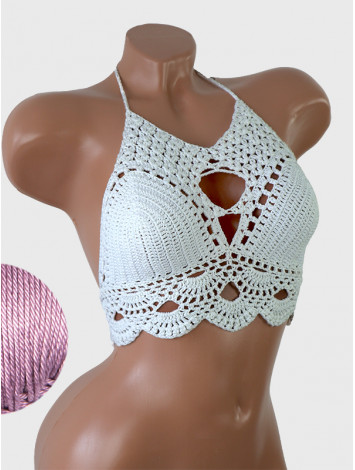 Murmuring Garden: Petal-Soft Secrets - Топ В'язаний Гачком