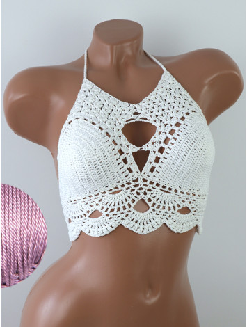 Murmuring Garden: Petal-Soft Secrets - Топ В'язаний Гачком