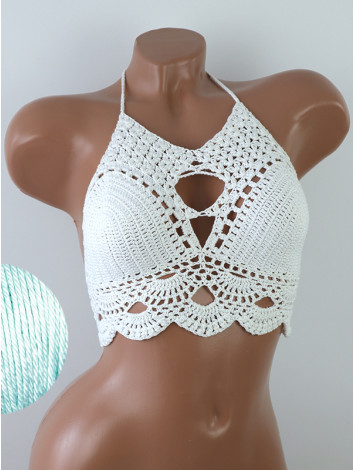 Murmuring Garden: Petal-Soft Secrets - Топ В'язаний Гачком