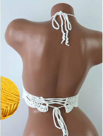 Murmuring Garden: Petal-Soft Secrets - Топ В'язаний Гачком