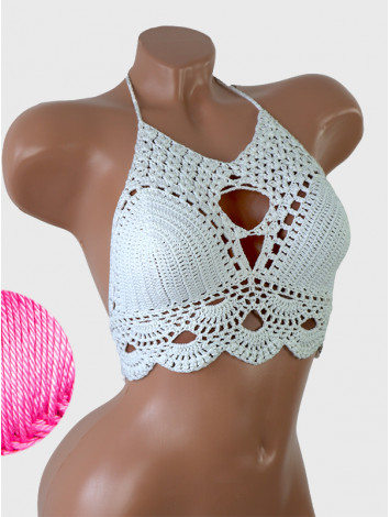 Murmuring Garden: Petal-Soft Secrets - Топ В'язаний Гачком