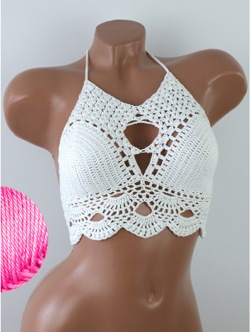 Murmuring Garden: Petal-Soft Secrets - Топ В'язаний Гачком