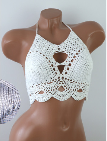 Murmuring Garden: Petal-Soft Secrets - Топ В'язаний Гачком