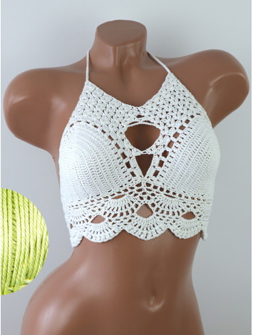 Murmuring Garden: Petal-Soft Secrets - Топ В'язаний Гачком