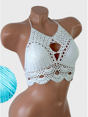 Murmuring Garden: Petal-Soft Secrets - Топ В'язаний Гачком