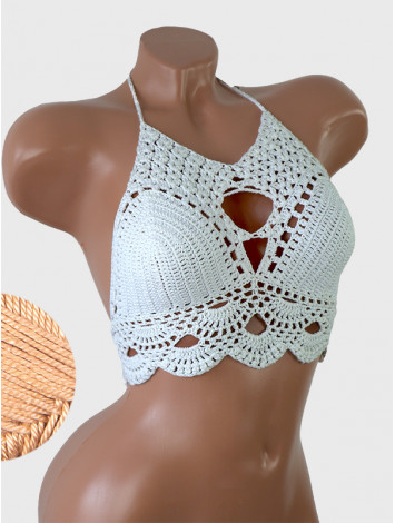 Murmuring Garden: Petal-Soft Secrets - Топ В'язаний Гачком