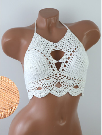 Murmuring Garden: Petal-Soft Secrets - Топ В'язаний Гачком