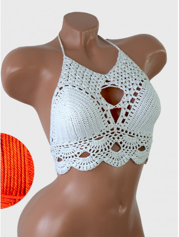 Murmuring Garden: Petal-Soft Secrets - Топ В'язаний Гачком