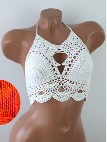 Murmuring Garden: Petal-Soft Secrets - Топ В'язаний Гачком